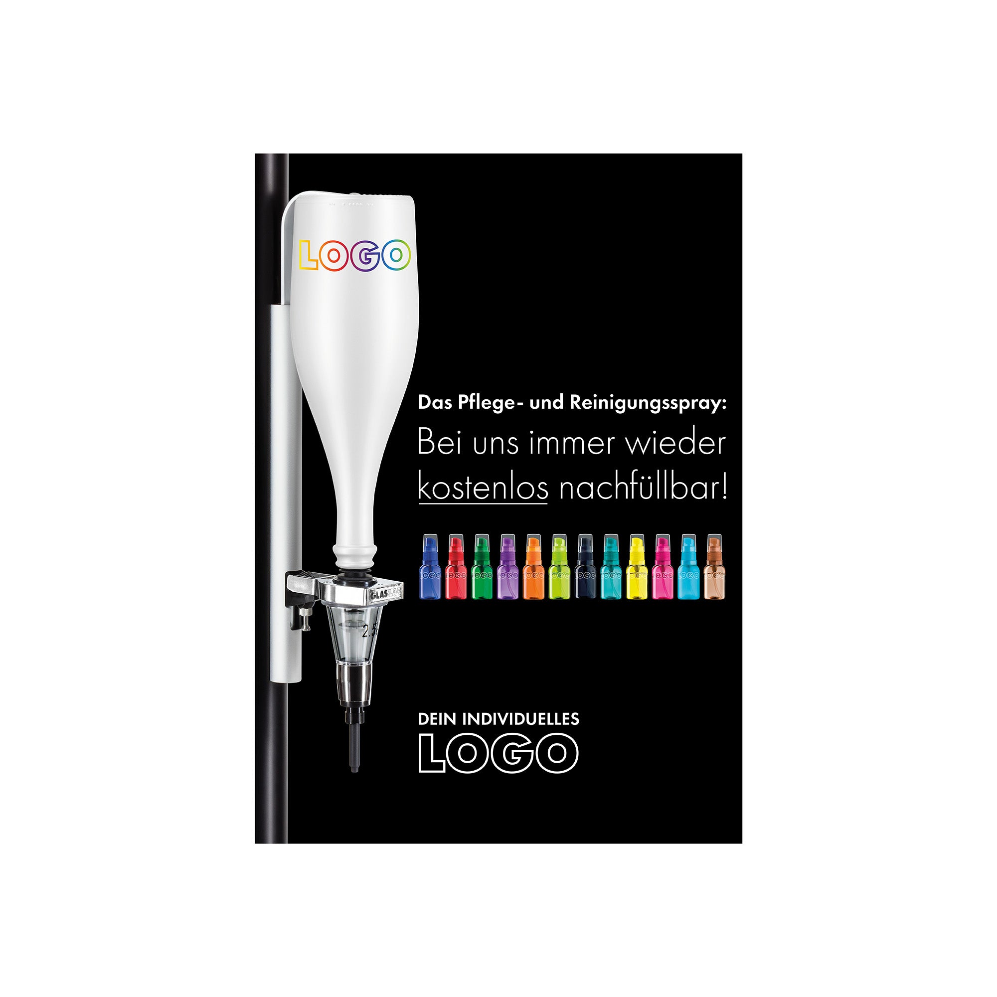 Poster - Designvorlage mit individuellem Logo