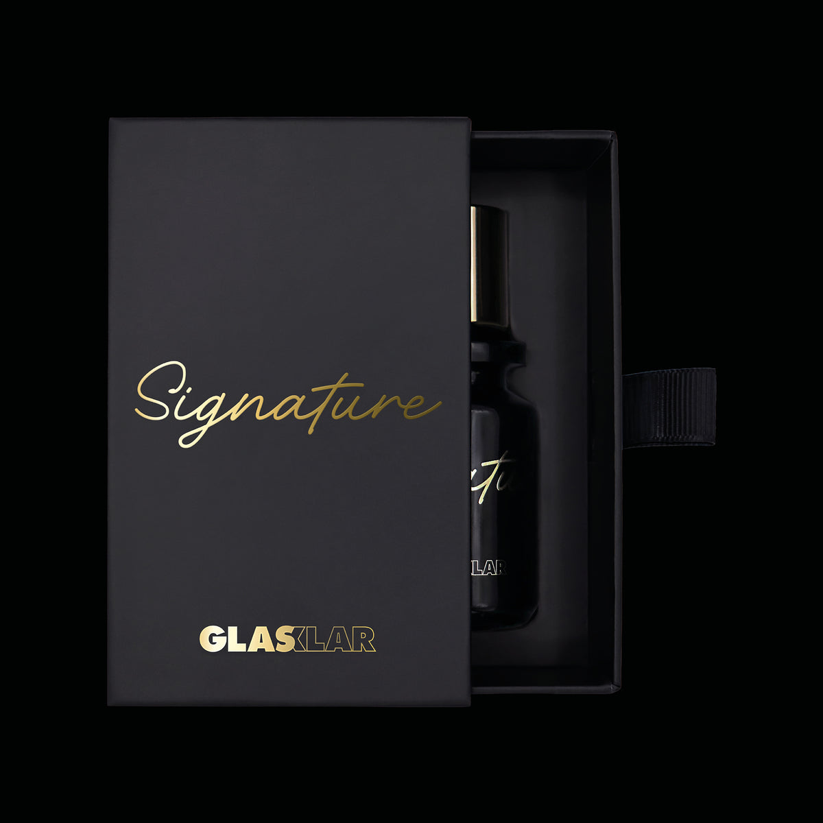 GLASKLAR Signature - 30ml Glasflasche inkl. hochwertiger Einzelverpackung
