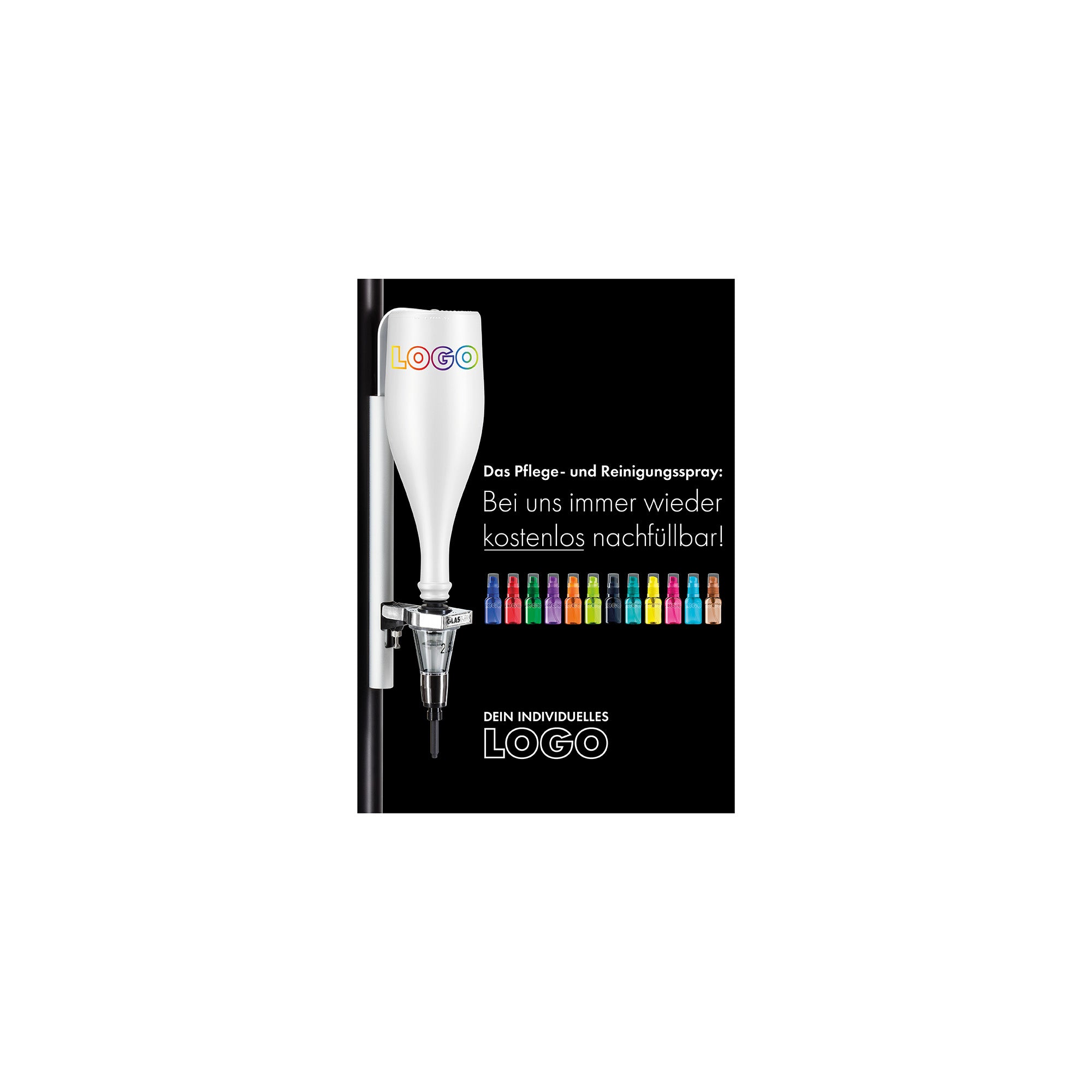 Poster - Designvorlage mit individuellem Logo