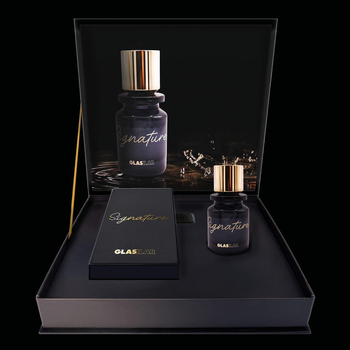 GLASKLAR Signature - 30ml Glasflasche inkl. hochwertiger Einzelverpackung